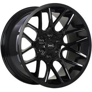 Ruffino HARD – Tactical – Black – 20″x10″ -12mm – Summer Wheels – RUF4920001